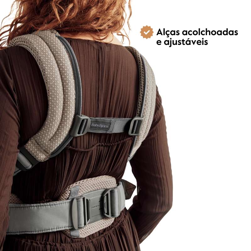 Babybjorn Mochila Porta Bebé Harmony - Antracita Mesh