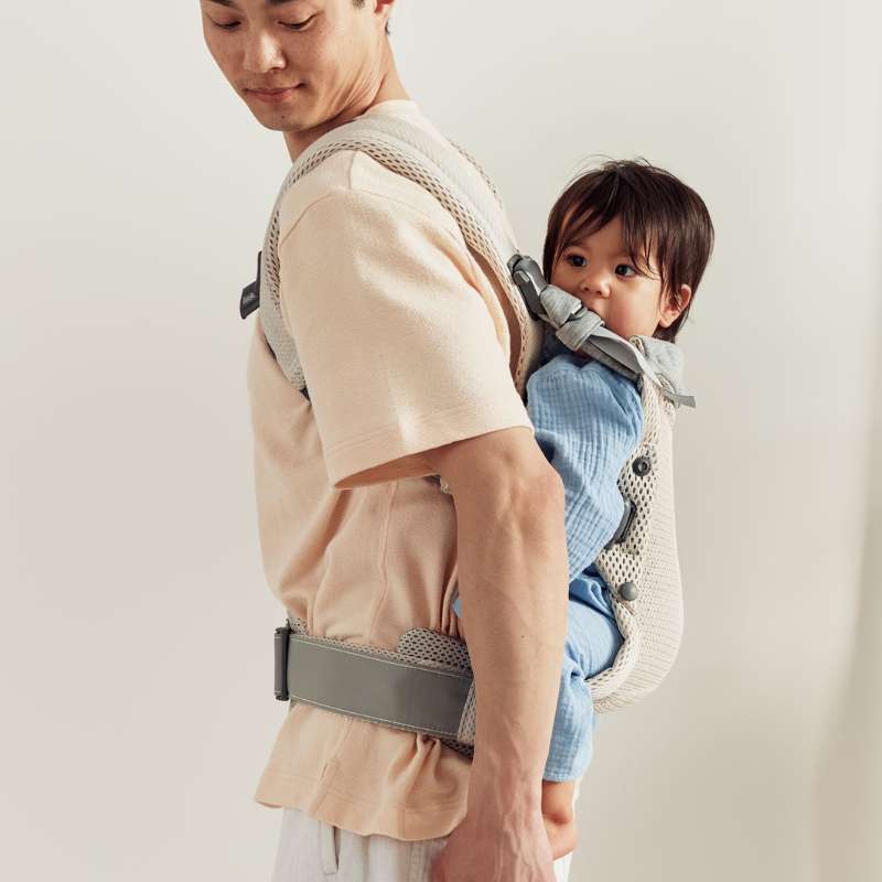 Babybjorn Mochila Porta Bebé Harmony - Creme Mesh