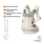Babybjorn Mochila Porta Bebé Harmony - Creme Mesh