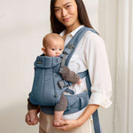 Babybjorn Mochila Porta Bebé Harmony Woven Melange - Azul