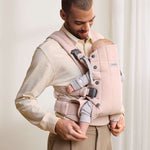 Babybjorn Mochila Porta Bebé Harmony Woven Melange - Rosa Claro