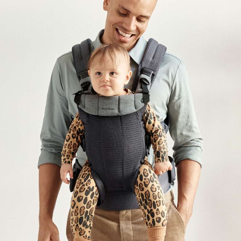 Babybjorn Mochila Porta Bebé Harmony - Antracita Mesh