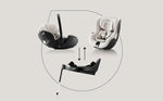 Pack Rio Carrinho de Bebé + Alcofa + Ovinho Baby-Safe Pro + Base Isofix Vario 5Z da Britax Römer - Style Carbon Black