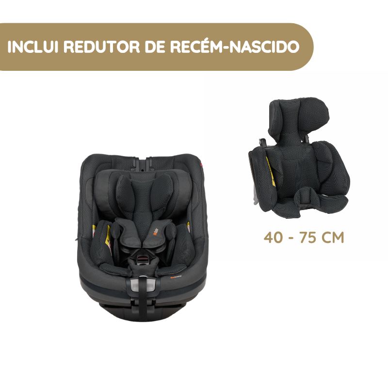 BeSafe Cadeira Auto Beyond 2 360 B - Fresh Black Cab