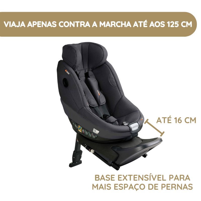 BeSafe Cadeira Auto Beyond 2 B - Dark Grey Mélange