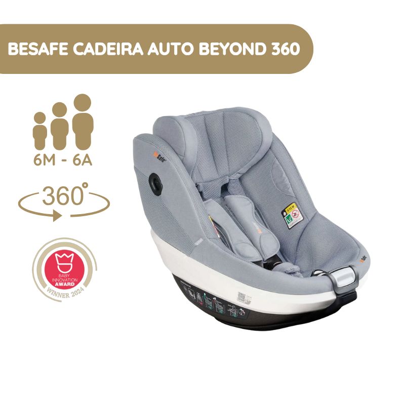 BeSafe Cadeira Auto Beyond 360 - Peak Mesh