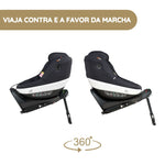BeSafe Cadeira Auto Beyond 360 - Fresh Black Cab