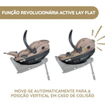 BeSafe Cadeira Auto Go Beyond 2 - Dark Sand SoftBreeze