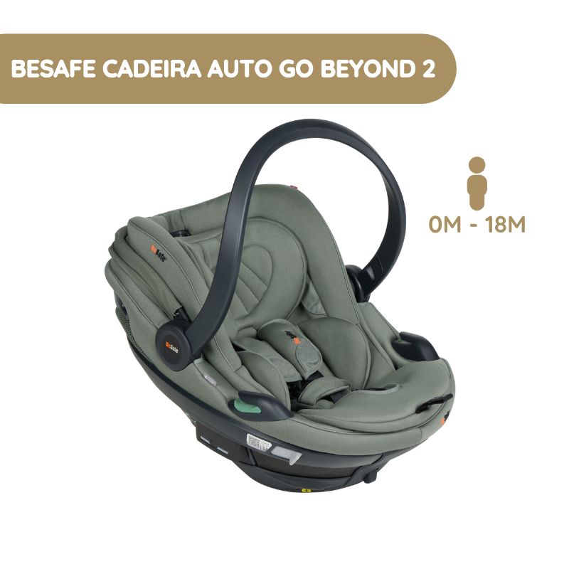 BeSafe Cadeira Auto Go Beyond 2 Meadow Green SoftBreeze