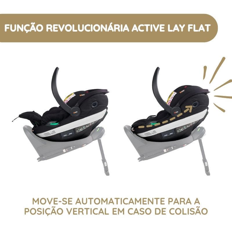 BeSafe Cadeira Auto Go Beyond - Black Soft Breeze
