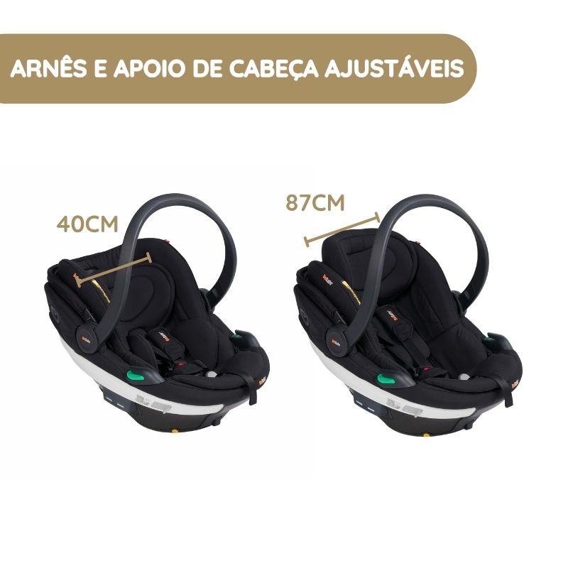 BeSafe Cadeira Auto Go Beyond - Sea Green Mélange