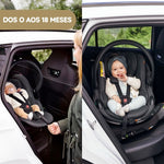 BeSafe Cadeira Auto Go Beyond - Dark Grey Mélange
