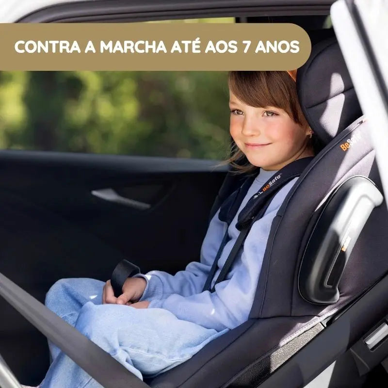 BeSafe Cadeira Auto Stretch 2 - Black SoftBreeze