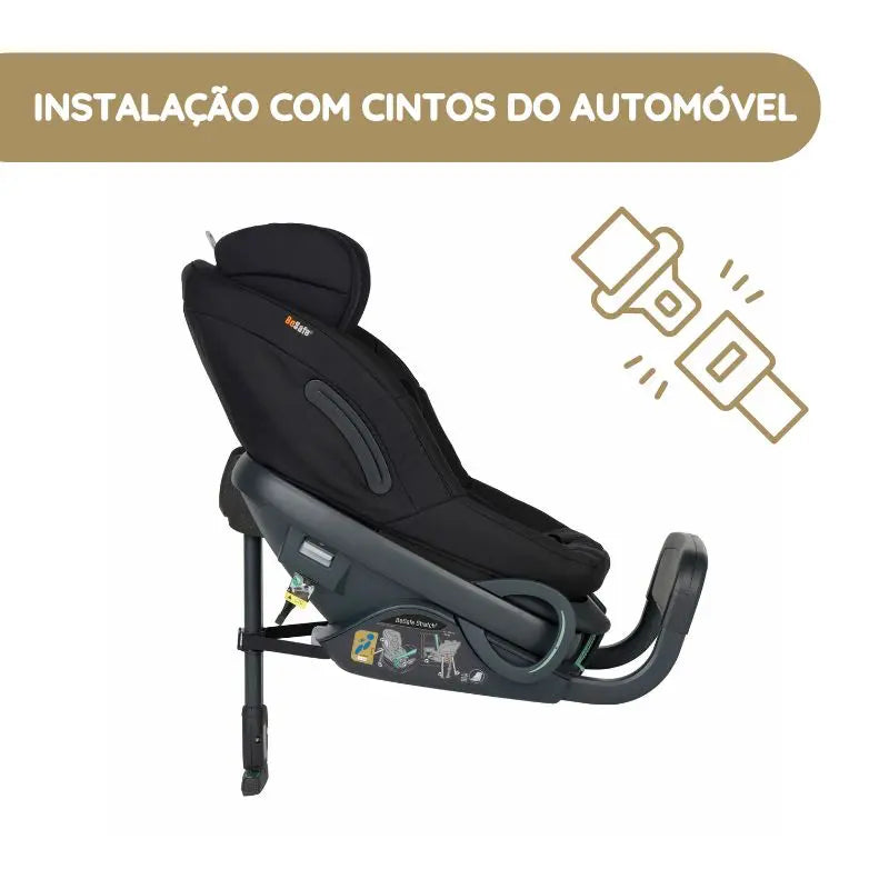 BeSafe Cadeira Auto Stretch 2 - Dark Sand SoftBreeze