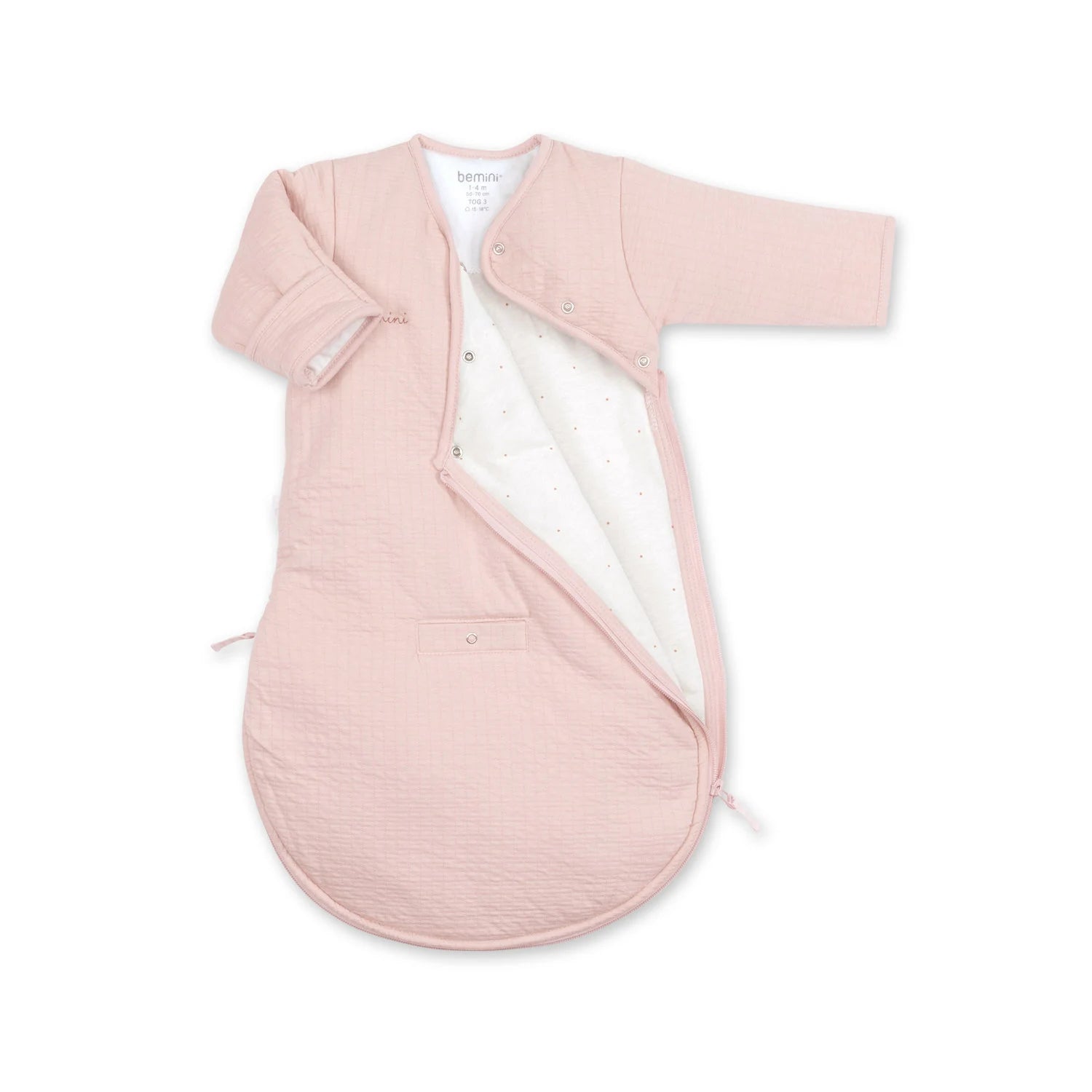 Bemini Saco de Dormir 0-3m (tog 3) - Old pink