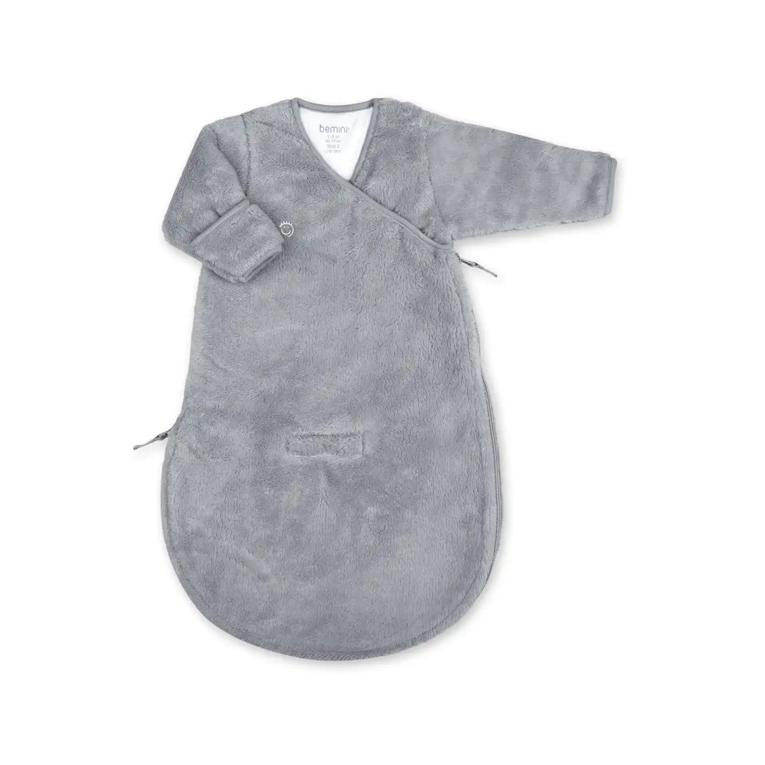 Bemini Saco de Dormir 1-4m (tog 2.5) - Medium Grey