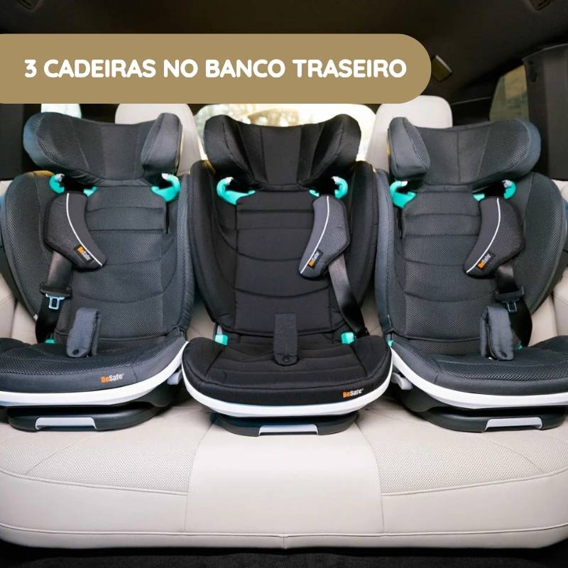 Besafe Cadeira Auto Flex FIX 2 i-Size - Black Soft Breeze