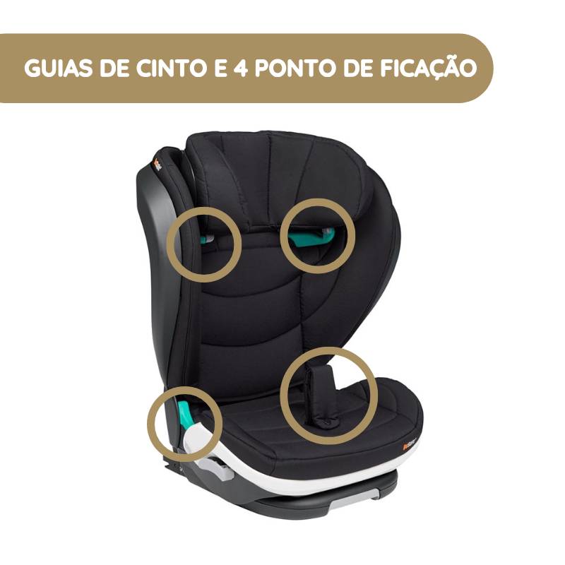 Besafe Cadeira Auto Flex FIX 2 i-Size - Anthracite Mesh