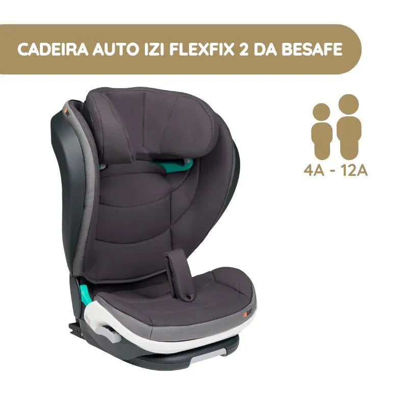 Besafe Car Seat Flex FIX 2 i-Size - Metallic Mélange