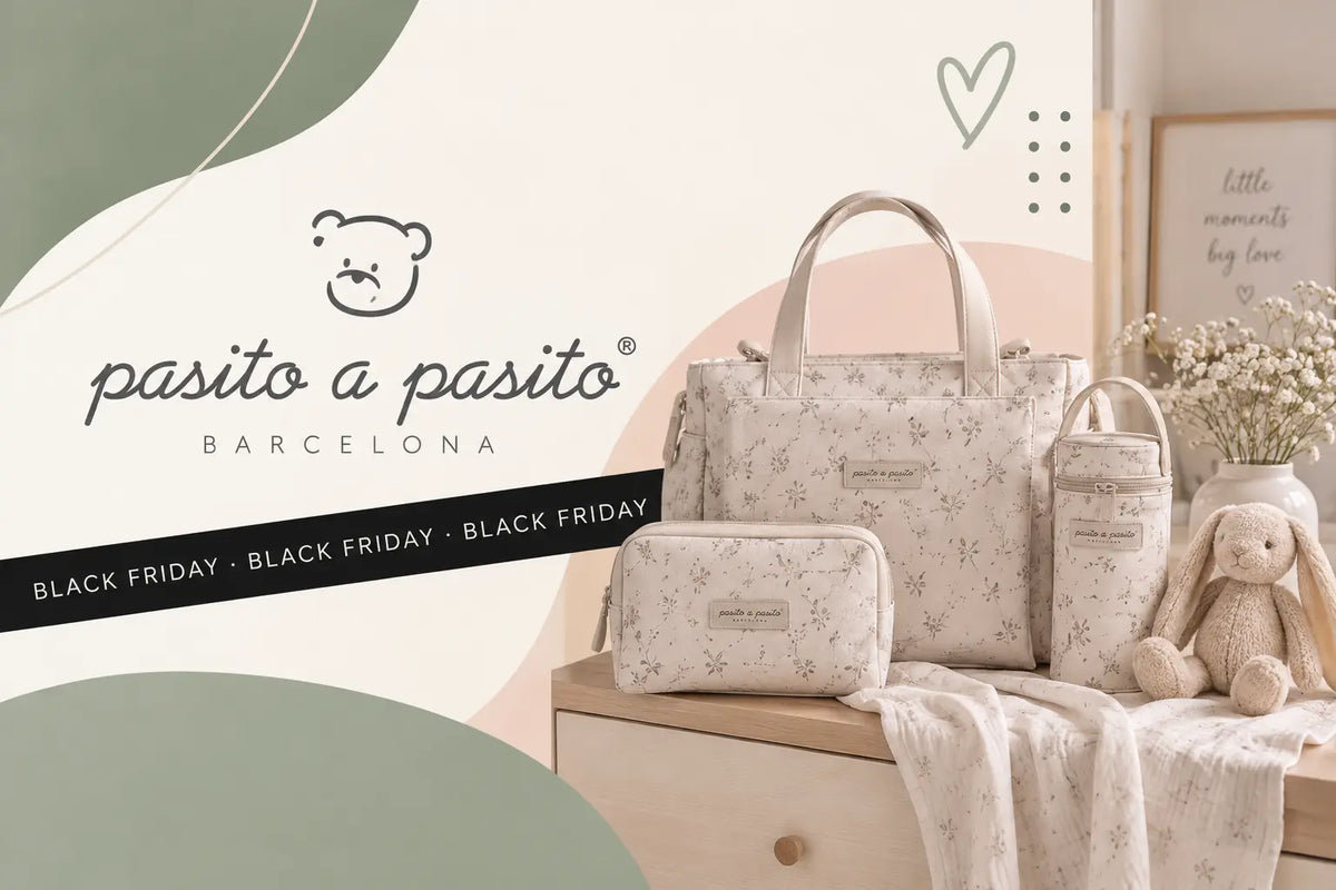 Malas e acessórios Pasito a Pasito na Black Friday Bonabebe