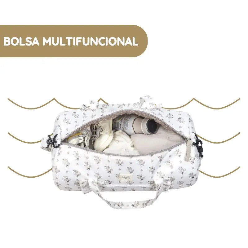 Walking Mum Bolsa weekend Botton Flores