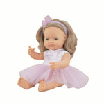 Boneca com Cabelo Loiro Caucasiana 38 cm My Friends & Me da Miniland - A partir dos 10 meses