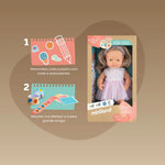Boneca com Cabelo Loiro Caucasiana 38 cm My Friends & Me da Miniland - A partir dos 10 meses