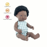 Boneco Africano 38 cm My Friends & Me da Miniland - A partir dos 10 meses