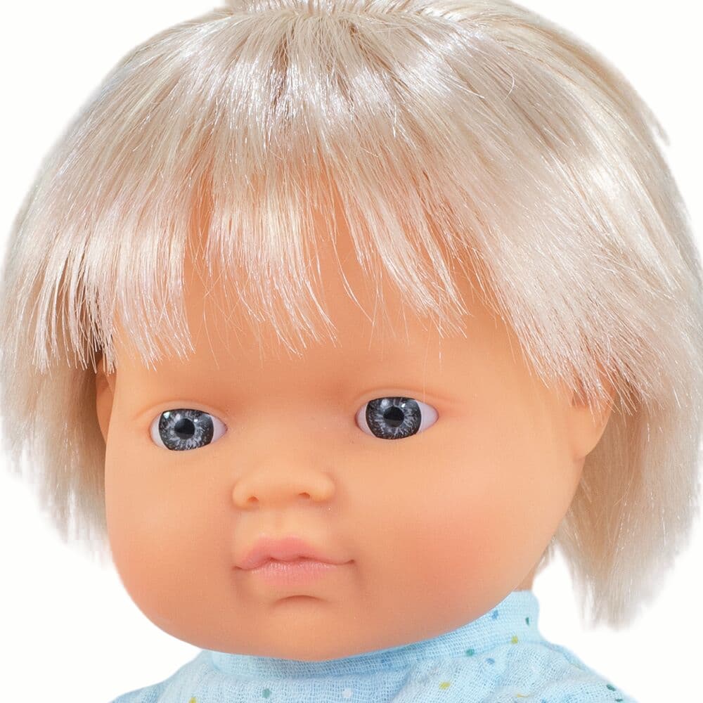 Boneco Caucasiano Loiro 38 cm My Friends & Me da Miniland - A partir dos 10 meses
