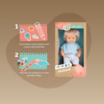 Boneco Caucasiano Loiro 38 cm My Friends & Me da Miniland - A partir dos 10 meses