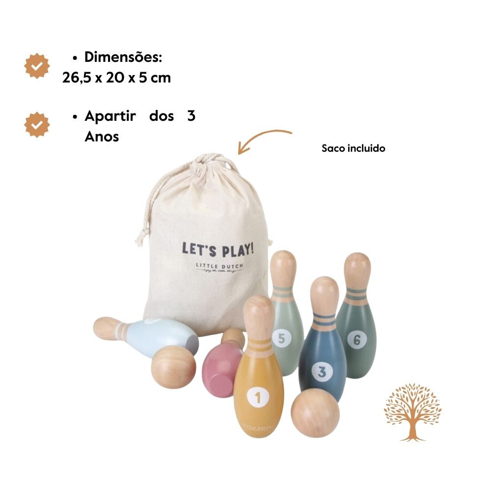 Jogo de Bowling da Little Dutch