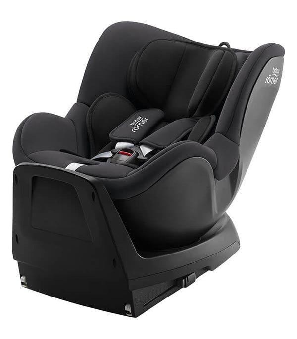 Cadeira Auto Dualfix PLUS da Britax Romer- Midnight Grey dos 0 meses aos 4 anos