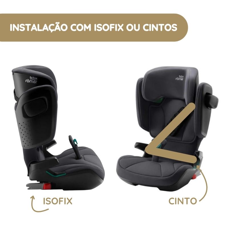 Britax Römer Cadeira Auto Kidfix I-Size - Cosmos Black