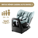 Britax Romer Cadeira Auto Swivel 2 - Classic Ocean