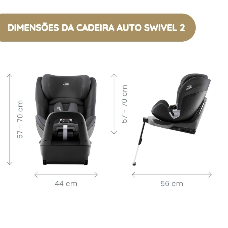 Britax Romer Cadeira Auto Swivel 2 - Classic Ocean