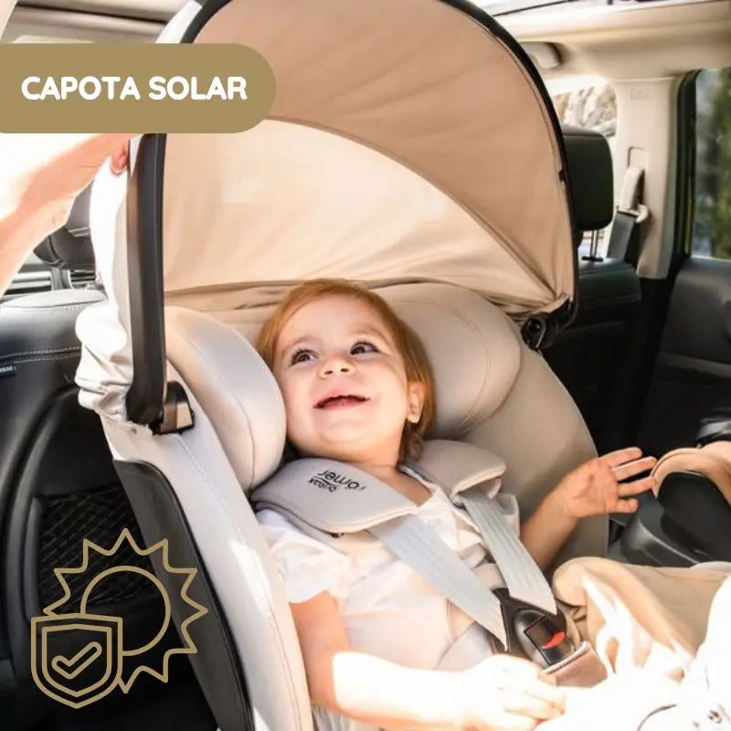 Britax Römer Cadeira Auto Swivel-Grow Max Air - LUX Soft Taupe