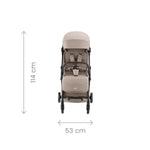 Britax Römer Carrinho de Bebé Tira - Carbon Black