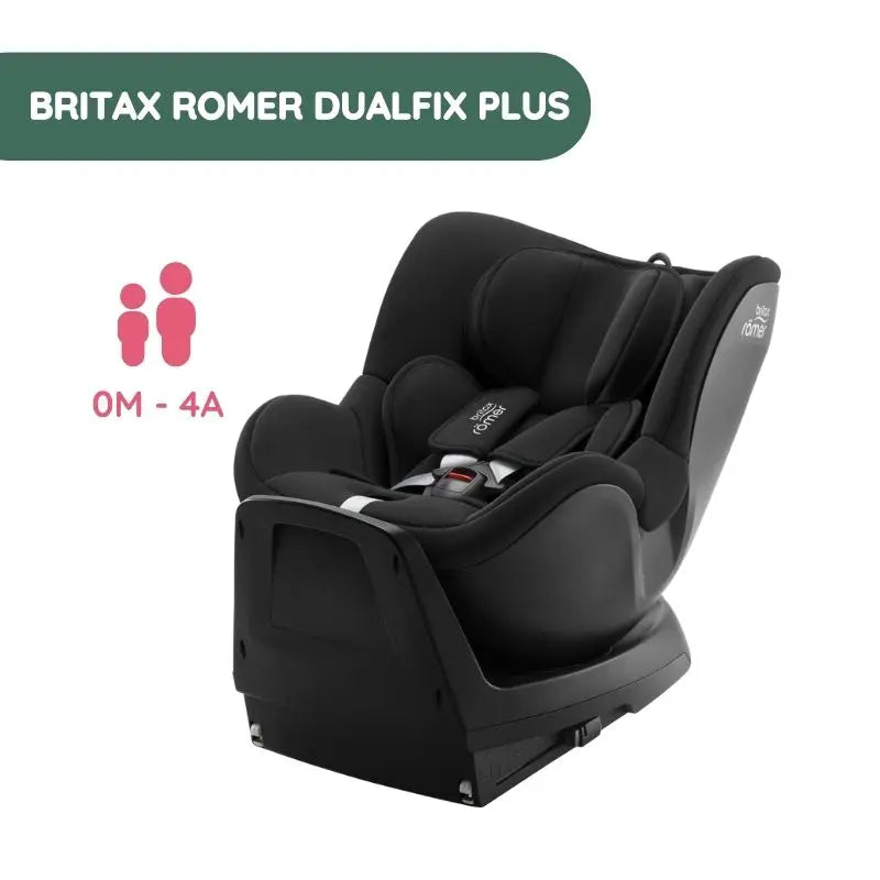Britax Romer Dualfix Plus - Space Black