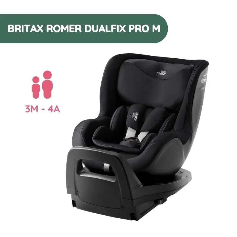 Britax Romer Dualfix Pro M - Style Carbon Black