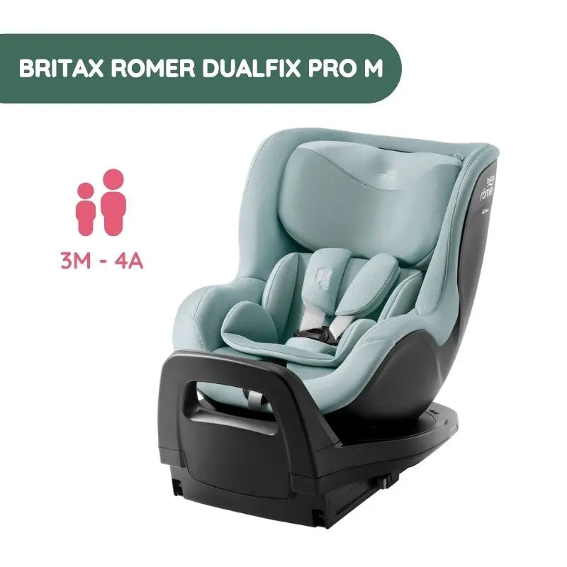 Britax Romer DualFix PRO M Car Seat - Harbor Blue from 3 months to 4 years - STYLE