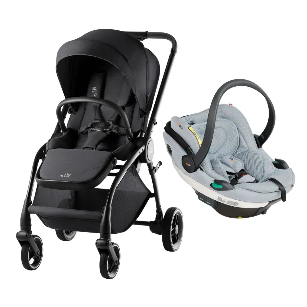 Britax Römer Duo Rio Carrinho de Bebé + BeSafe Go Beyond - Style Carbon Black