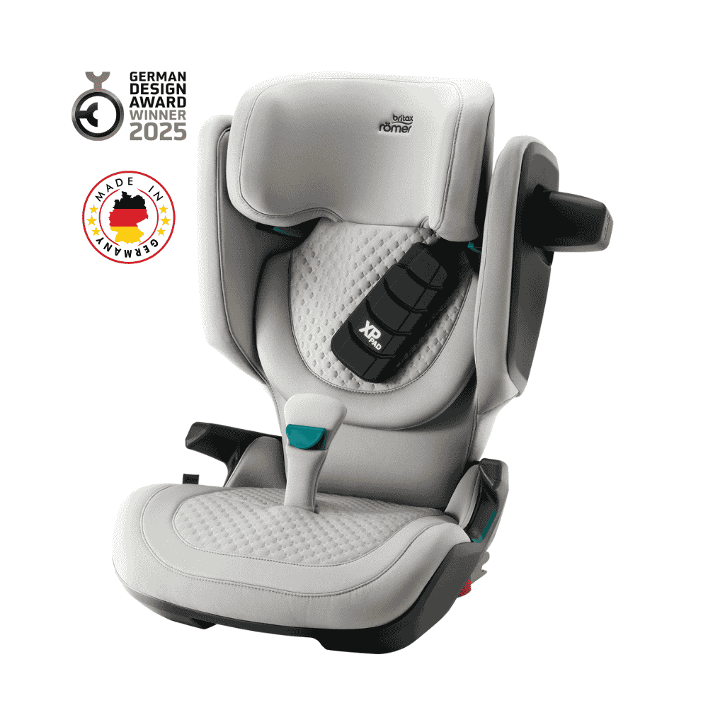 Cadeira Auto Kidfix Pro da Britax Römer - Linen Grey - Lux dos 3.5 aos 12 anos