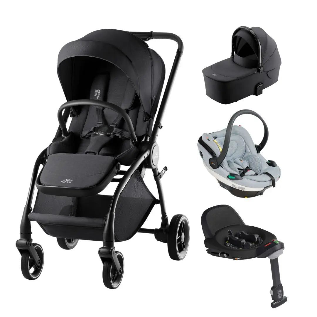 Britax Romer Pack Rio + BeSafe - Style Carbon Black