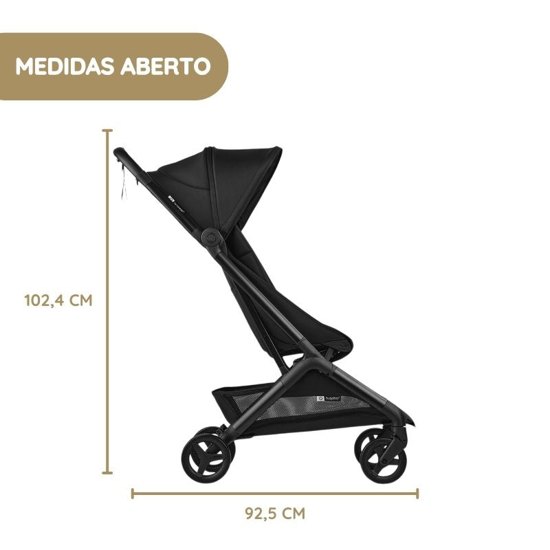 Bugaboo Carrinho de Bebé Butterfly 2 - Heritage Black
