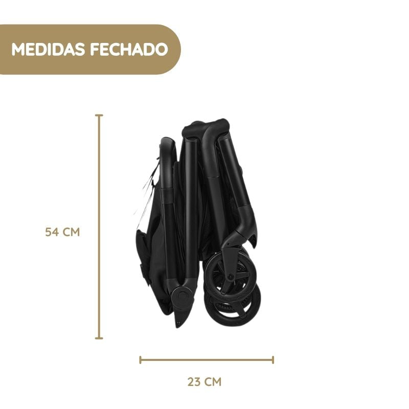 Bugaboo Carrinho de Bebé Butterfly 2 - Heritage Black