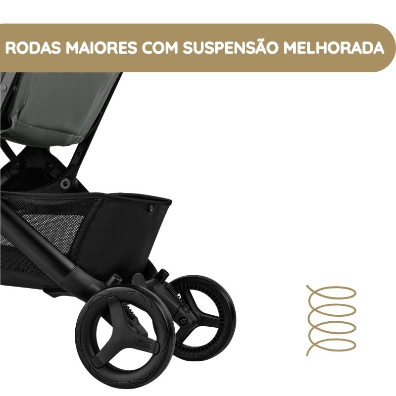 Bugaboo Carrinho de Bebé Butterfly 2 - Heritage Black