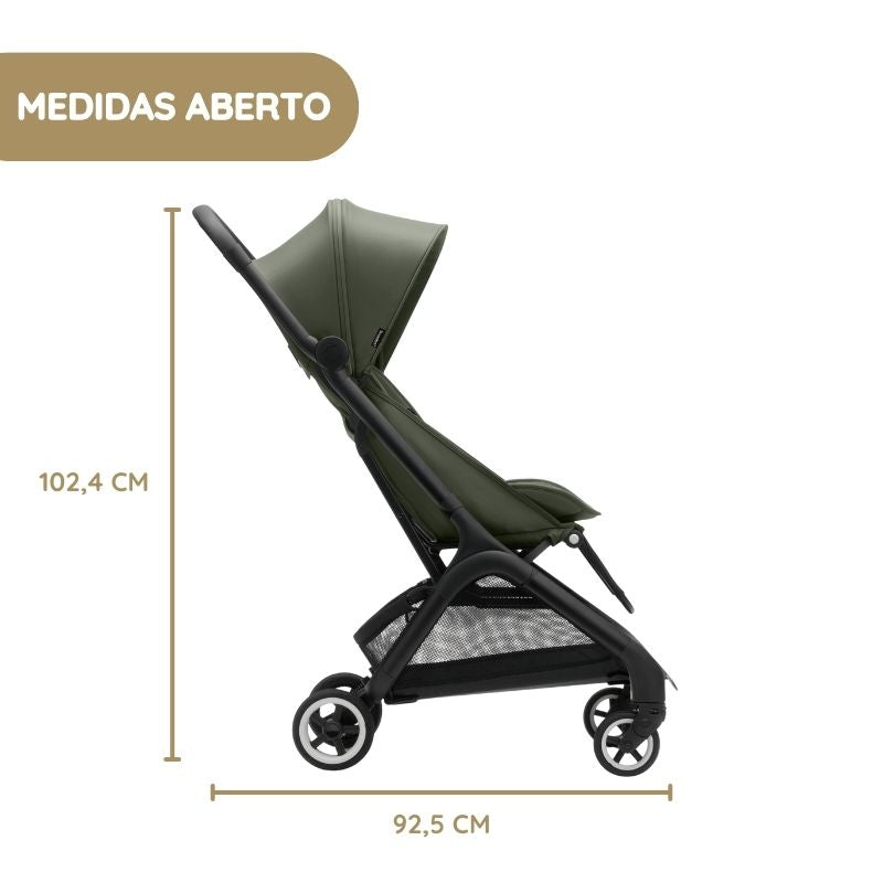 Bugaboo Carrinho de Bebé Butterfly - Black/Dark Cherry