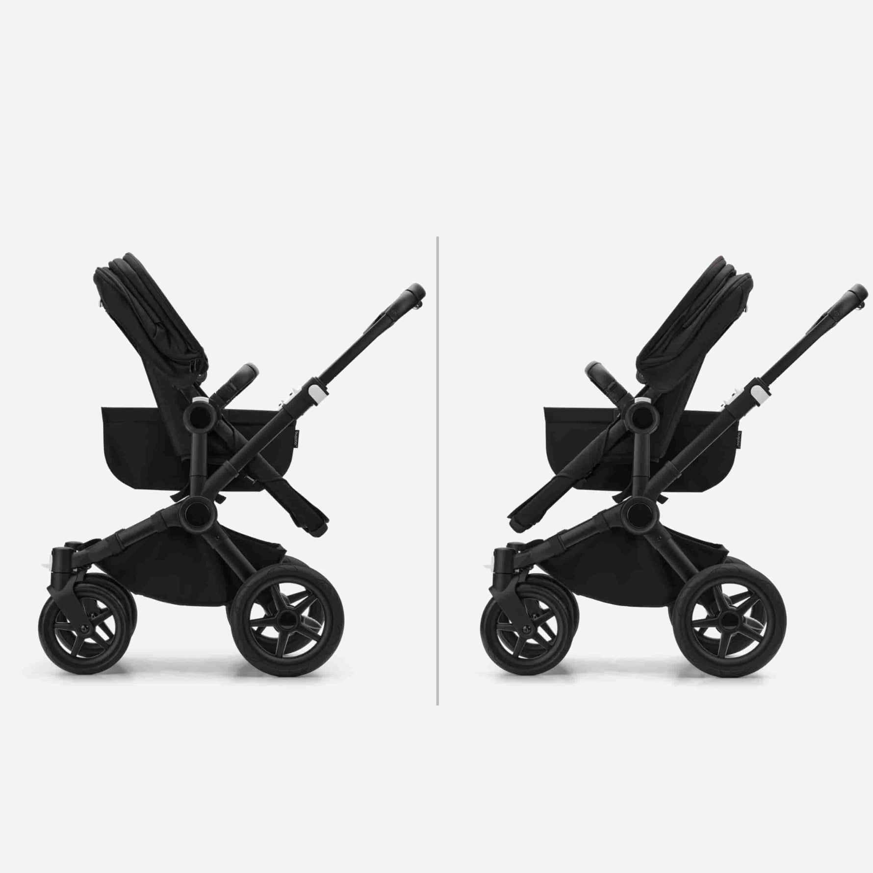Carrinho de Bebé Donkey 5 Mono Completo da Bugaboo - Cresce com a família - Graphite/Gris Melange