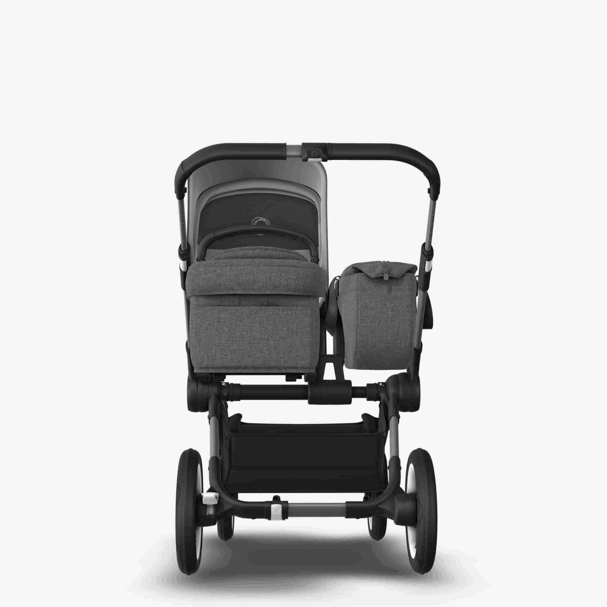 Carrinho de Bebé Donkey 5 Mono Completo da Bugaboo - Cresce com a família - Graphite/Gris Melange