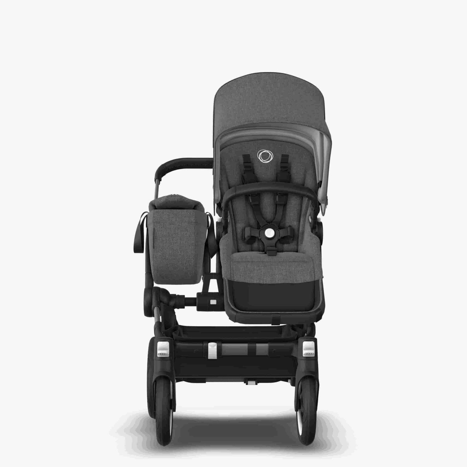 Carrinho de Bebé Donkey 5 Mono Completo da Bugaboo - Cresce com a família - Graphite/Gris Melange